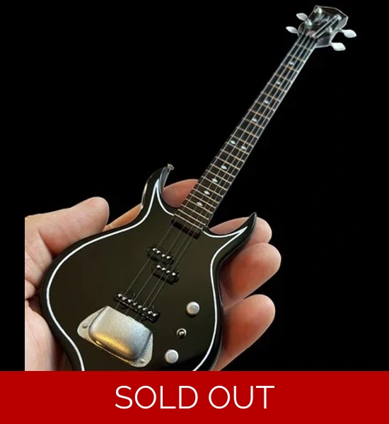 Axe Heaven Gene Simmons Punisher Bass Guitar Miniature